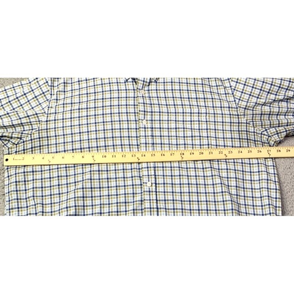 LL BEAN Shirt Mens XXL Tall Traditional Fit Plaid Button Up Long Sleeve Shirt - Picture 3 of 10